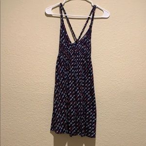 Navy blue anchor dress